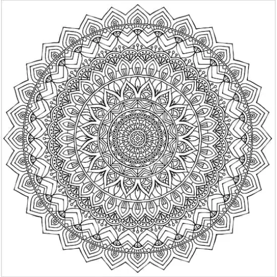 Design Works™ Zenbroidery™ Mandala Stamped Embroidery Kit {3}