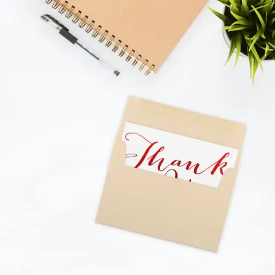 JAM Paper 4.75" x 6.5" Parchment Invitation Envelopes, 50ct. Brown Recycled {5}