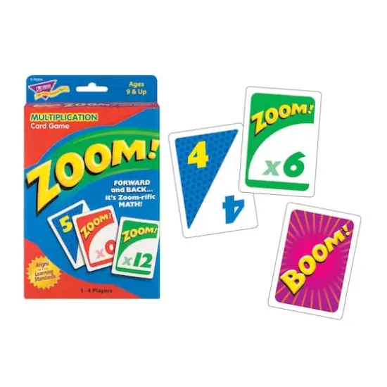 Trend Enterprises&reg; Zoom!&trade; Multiplication Card Game {4}