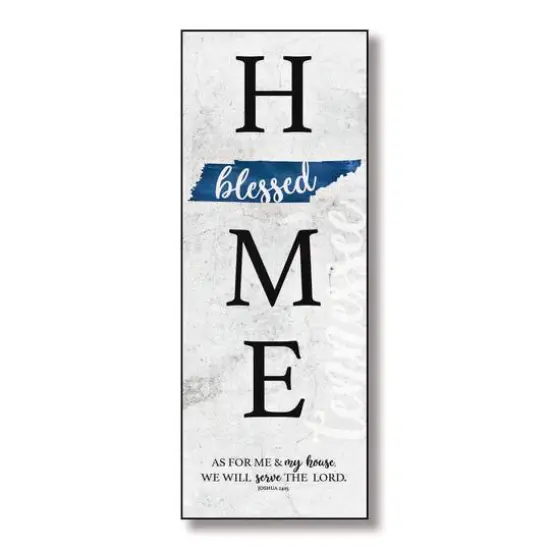 Blessed Tennessee Home Wall Plaque {1}