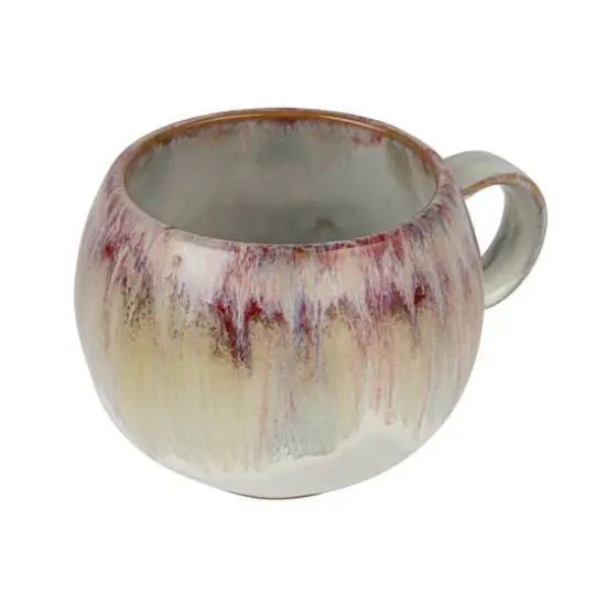 Hello Honey&reg; 3.25" Berry Bliss Reactive Glaze Stoneware Mugs, 4ct. {3}