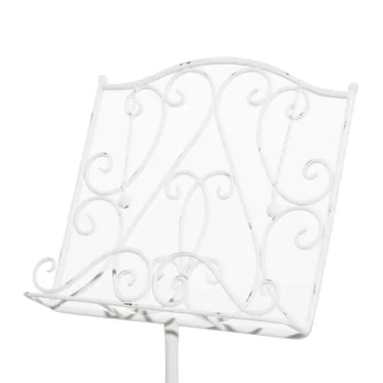 White Metal Farmhouse Easel, 56" x 13" x 8" {5}