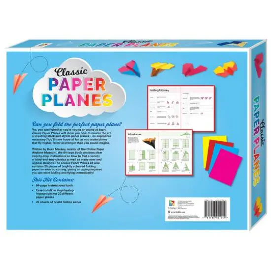 Hinkler DIY Classic Paper Planes Kit {4}