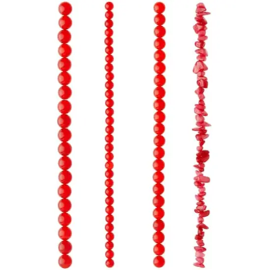 Red Quartzite Beads Value Pack by Bead Landing&trade; {1}