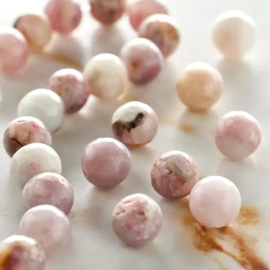 Pink Imitation Kunzite Round Beads, 8mm by Bead Landing&trade; {3}