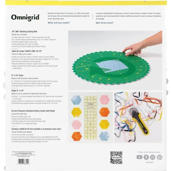 Omnigrid&reg; 14" 360&deg; Rotating Mat Set {3}