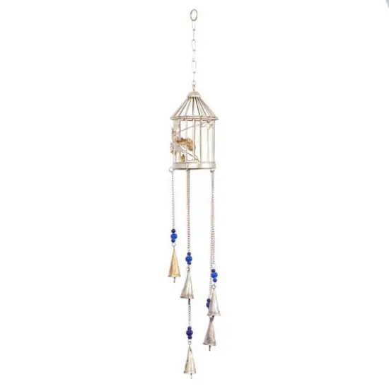 Gold Metal Eclectic Windchime {3}