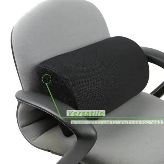 Mind Reader Black Foam Multi-Purpose Cushion {7}