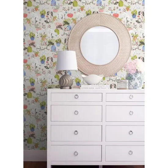 NuWallpaper PrintFresh Stone Good Dog Peel & Stick Wallpaper {4}