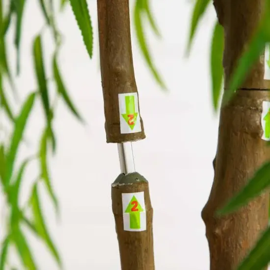 4ft. Real Touch Potted Willow Tree {7}