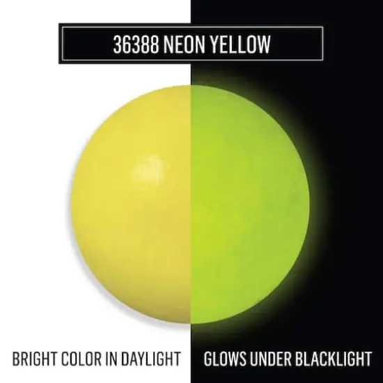 FolkArt &reg; Color Shift Blacklight&trade; Acrylic Paint 36388 Neon Yellow {4}