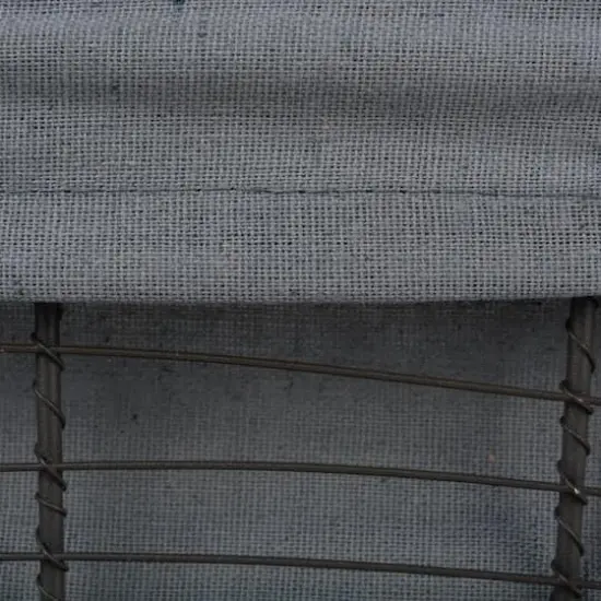 DII&reg; Gray Lined Vintage Wire Basket Set {6}