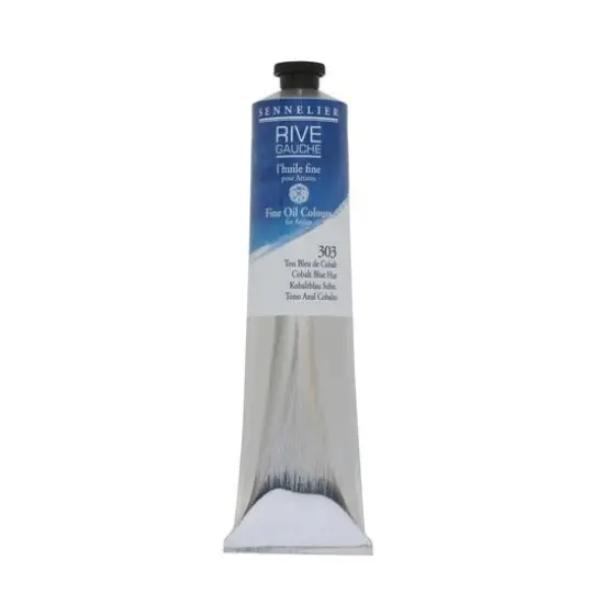 Sennelier Rive Gauche Oil Paint, 200mL 303 Cobalt Blue Hue {1}