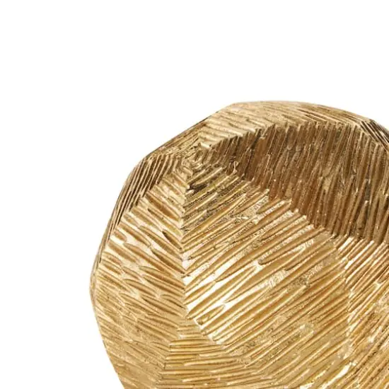 Gold Decorative Orbs & Vase Filler Set {5}