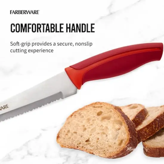 Farberware Precise Slice Bread Knife {5}