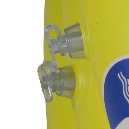 Pool Central® 48" Yellow and Blue Round Inflatable Children's Swimming Pool {4}