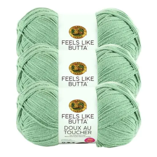 3 Pack Lion Brand&reg; Feels Like Butta&trade; Yarn Sage {1}