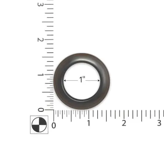 Dritz&reg; Home 1" Bronze Curtain Grommets, 8ct. {4}