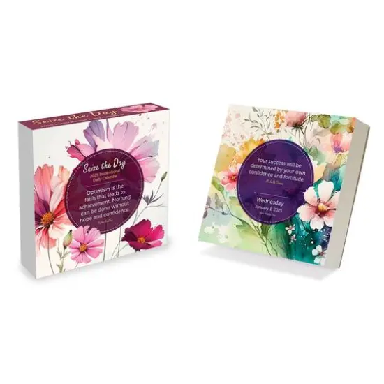 TF Publishing 2025 Seize the Day Daily Desktop Calendar {7}