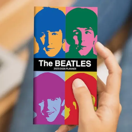 TF Publishing 2025-2026 The Beatles Small Monthly Pocket Planner {8}