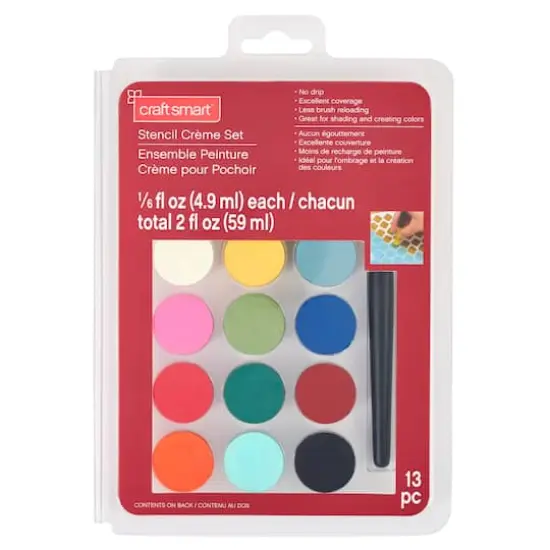 Stencil Cr&egrave;me Set by Craft Smart&reg; {1}