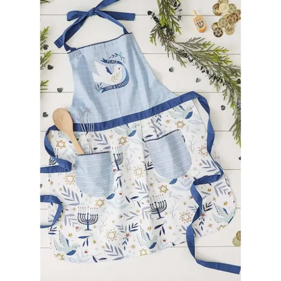 DII&reg; Peace Love and Latkes Printed Apron {6}