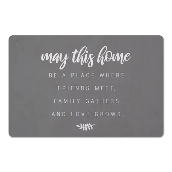 May This Home 18" x 27" Floor Mat {1}