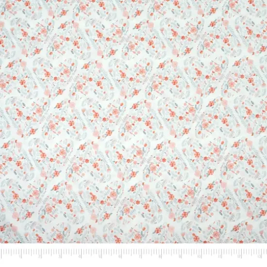 SINGER Blush Hearts Cotton Fabric Bundle {4}