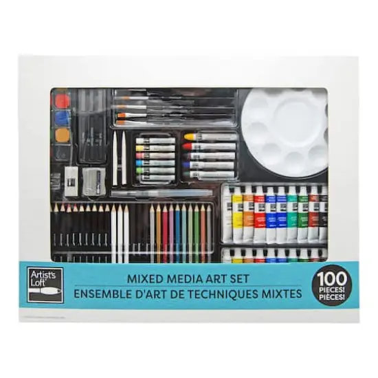 100pc. Mixed Media Art Set by Artist's Loft&trade; {1}