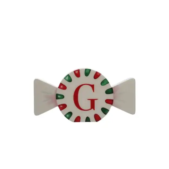 8" Candy Monogram Tabletop D&eacute;cor by Ashland&reg; G {1}