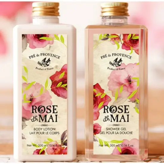 European Soaps Rose De Mai Lotion, 300mL {3}
