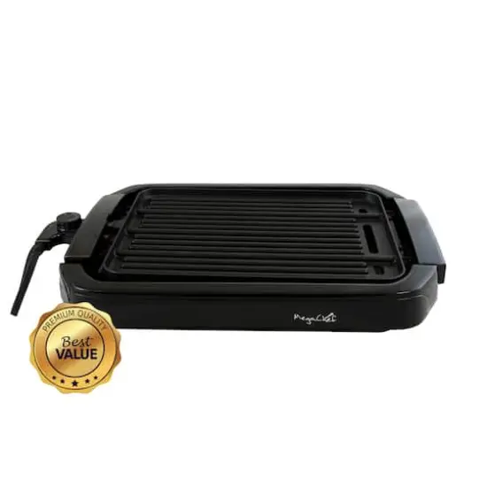 MegaChef Dual Surface Reversible Indoor Grill & Griddle {1}