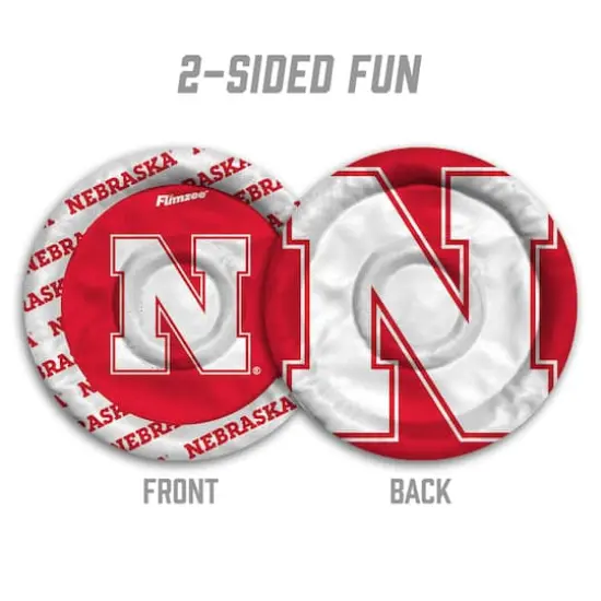 NCAA Flimzee Bean-Bag Flying Disc Nebraska Cornhuskers {3}