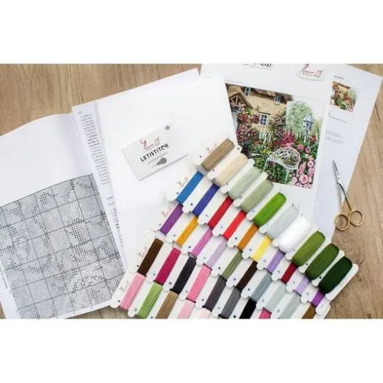 Luca-s The Cottage Garden Counted Cross Stitch Kit {11}