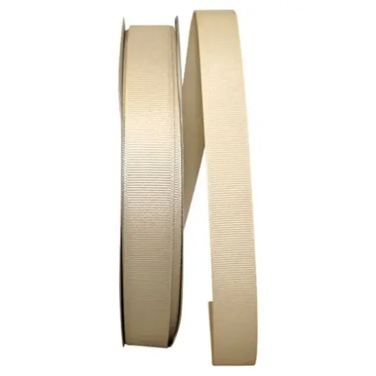 JAM Paper 7/8" Grosgrain Texture Ribbon Natural {1}
