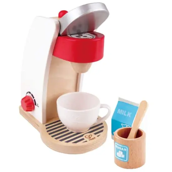 Hape White My Coffee Machine Kitchen Playset {1}