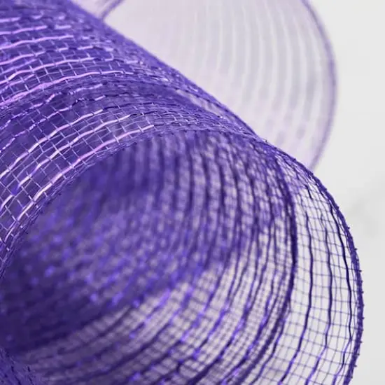 21" x 30ft. Mesh Ribbon by Celebrate It&reg; Occasions&trade; Purple {3}