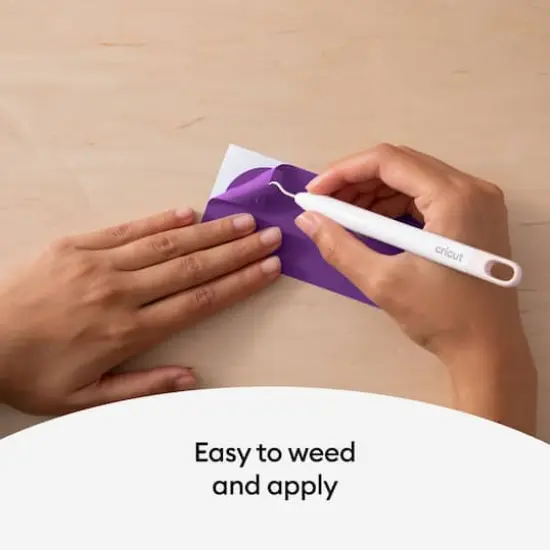 Cricut&reg; Permanent Heat-Activated Color-Changing Vinyl Purple/Turquoise {6}