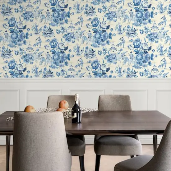 Surface Style Travel Diary Peel & Stick Wallpaper Delft {3}