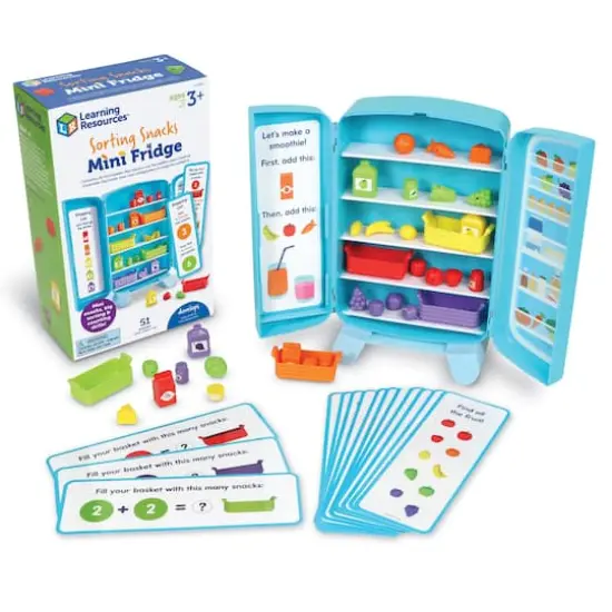 Learning Resources Sorting Snacks Mini Fridge {1}