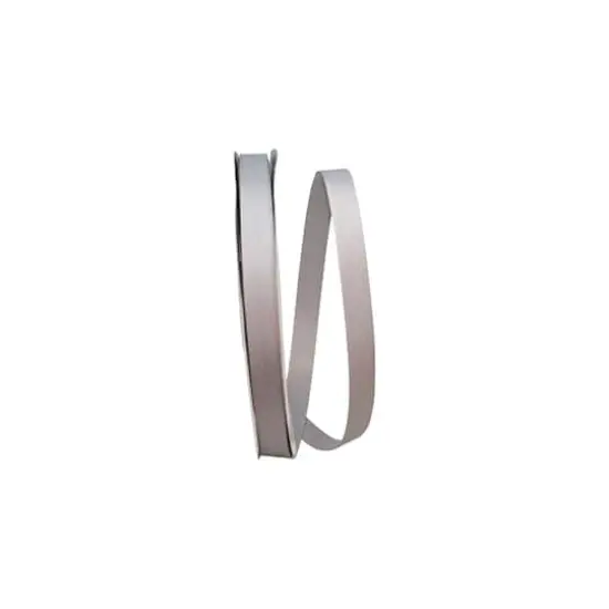 Reliant 5/8" x 100yd. Soliterra Taffeta Ribbon Silver {1}