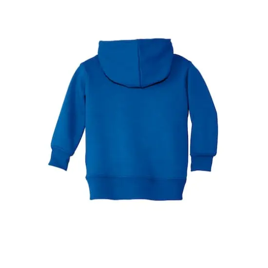 Port & Company&reg; Core Fleece Full-Zip Hooded Toddler Sweatshirt Royal {5}