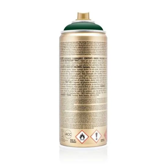 Montana&trade; Gold Acrylic Professional Spray Paint G6080 Jungle Green {7}