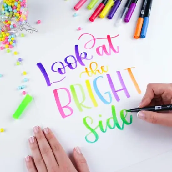 Tombow Bright Dual Brush Pens {8}