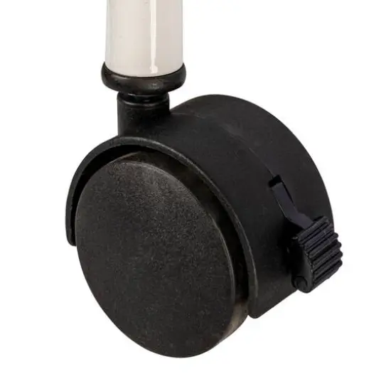 Household Essentials 4-Bag Rolling Laundry Sorter Cart White {10}