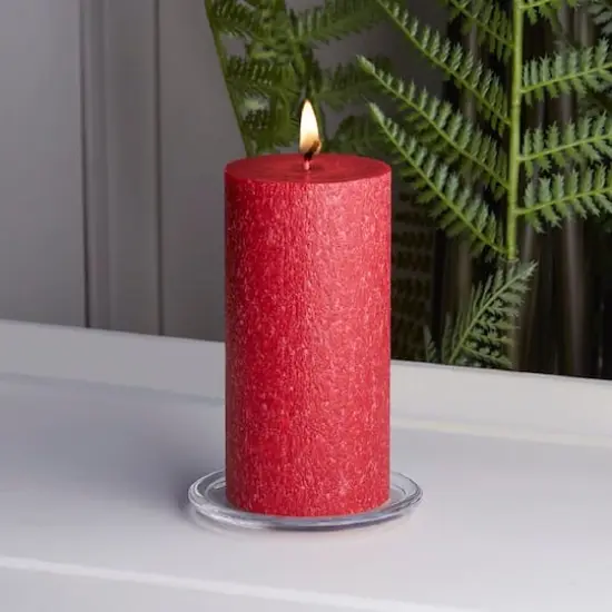 Root Candles 3" x 6" Unscented Timberline&trade; Pillar Candle Red {4}