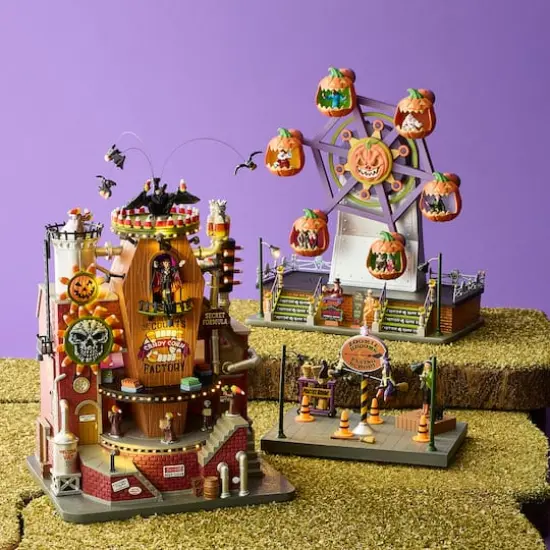 Lemax&reg; Spooky Town&reg; Zoomie Brooms Flying School {3}