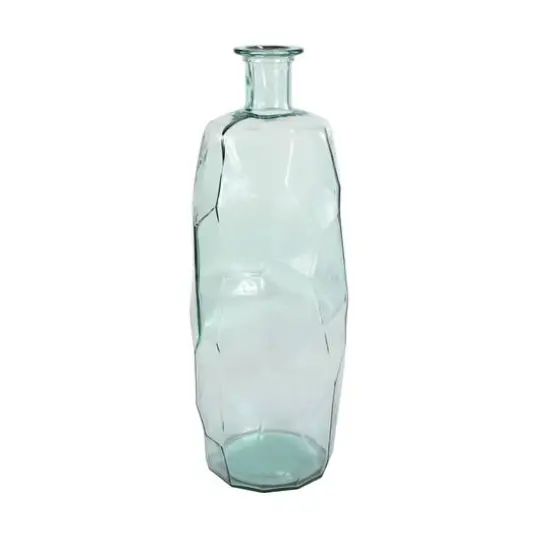 29" Clear Glass Contemporary Vase {5}