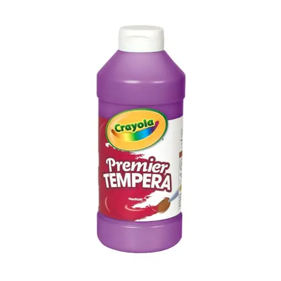Crayola&reg; 16oz. Violet Premier Tempera Paints, 3ct. {3}
