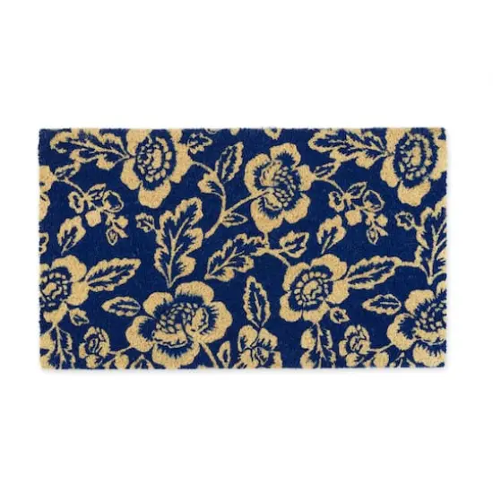 DII&reg; Blue Peonies Doormat {1}